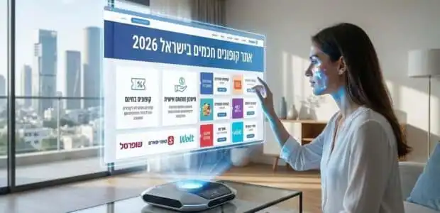 אתר הקופונים המוביל בישראל