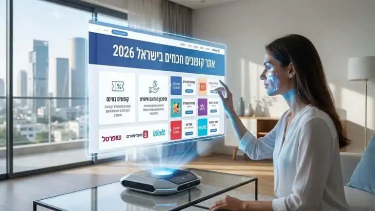 אתר הקופונים המוביל בישראל